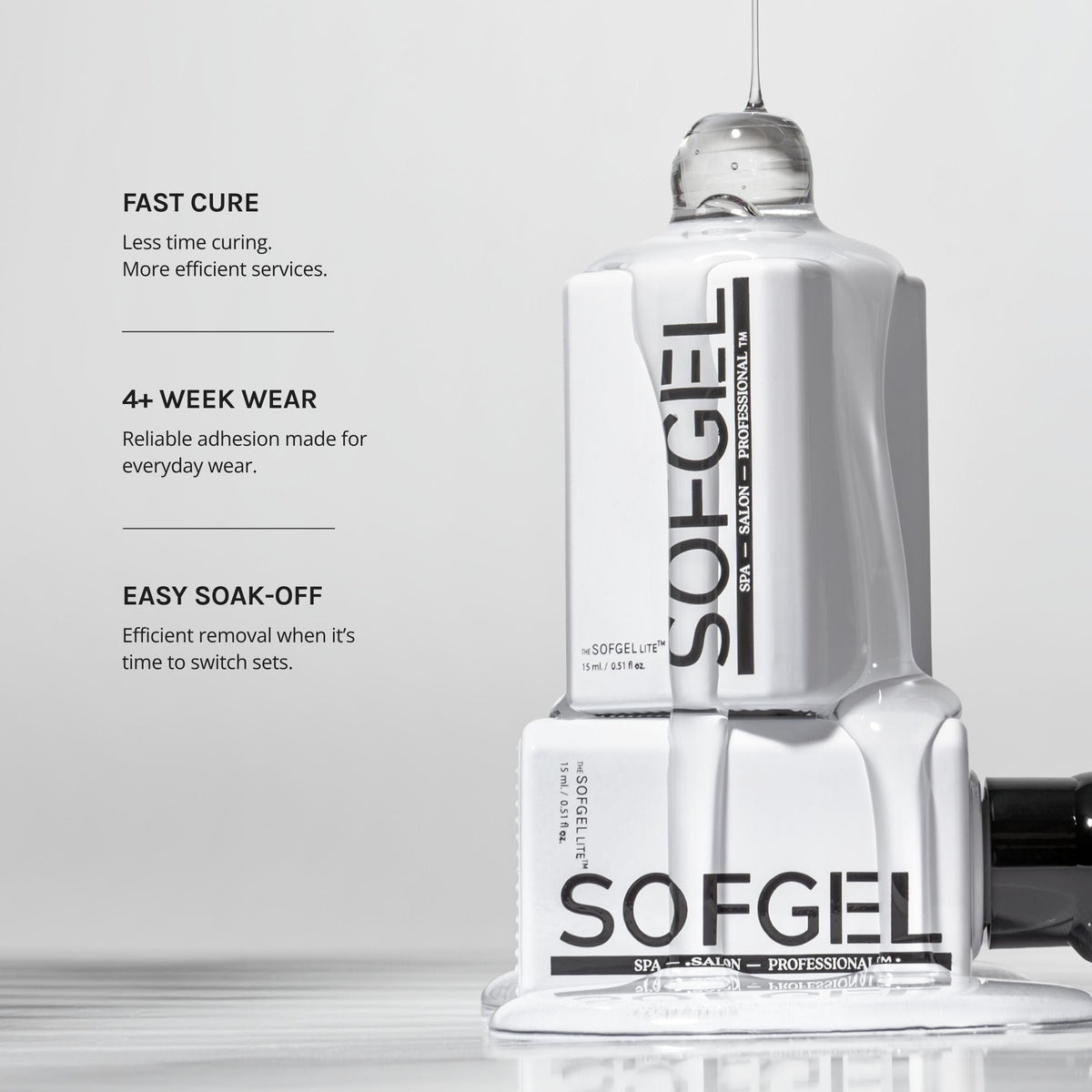 SOFGEL LITE™ | HEMA & TPO FREE Tip Adhesive Gel