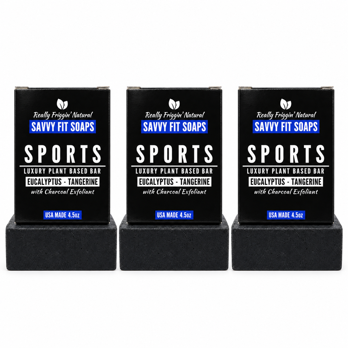 SPORTS BAR TRIO - Charcoal & Eucalyptus