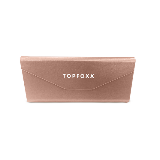 Foldable Sunglasses Case Rose Gold