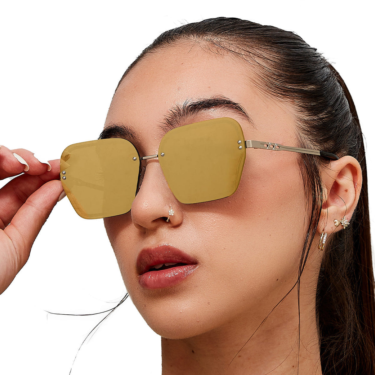 Chain Reaction Mirrored Gold