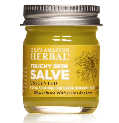Touchy Skin Salve, Eczema Cream Ointment for Sensitive Skin