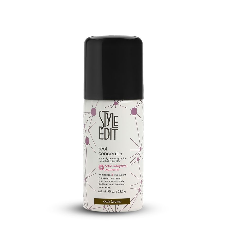 Style Edit Brunette Beauty Travel Size Root Concealer Spray