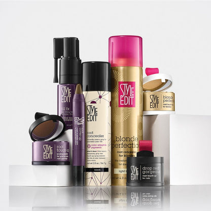 Style Edit Brunette Beauty Travel Size Root Concealer Spray