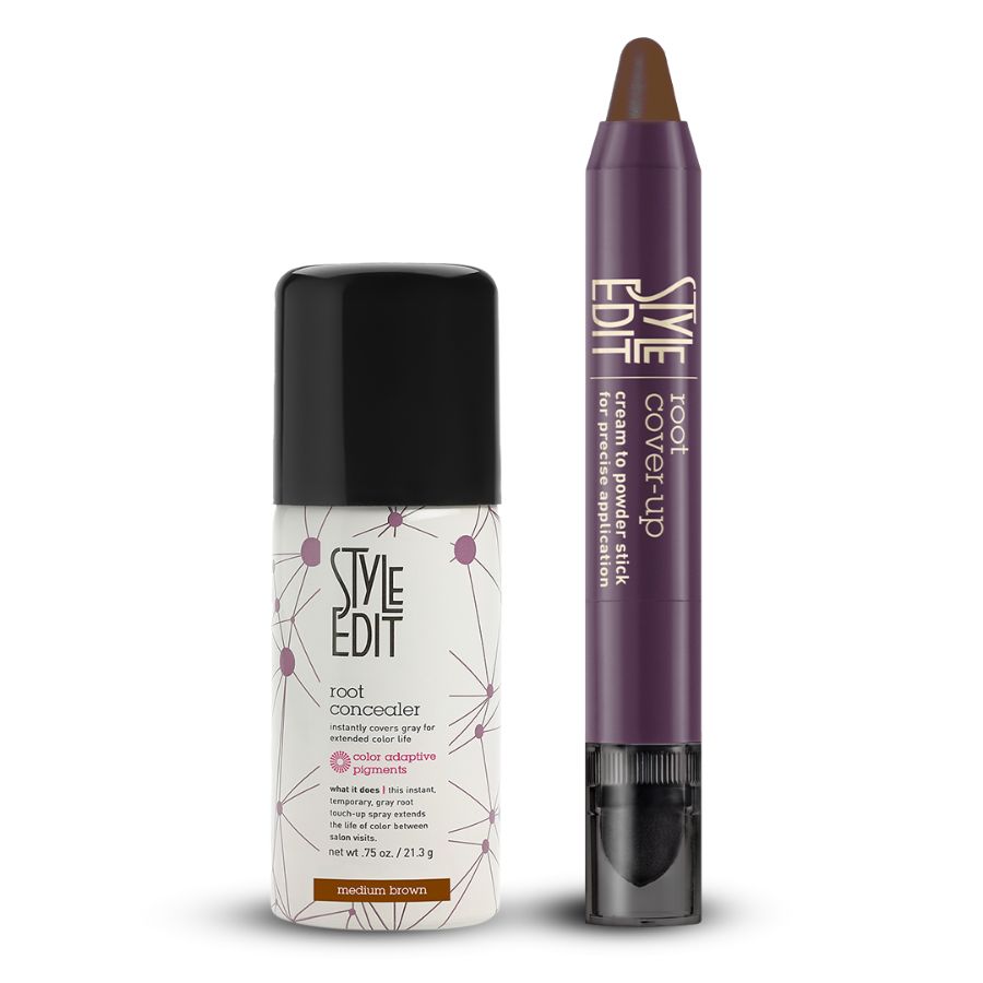 Travel Size Concealer Spray and Cover Up Stick Duo