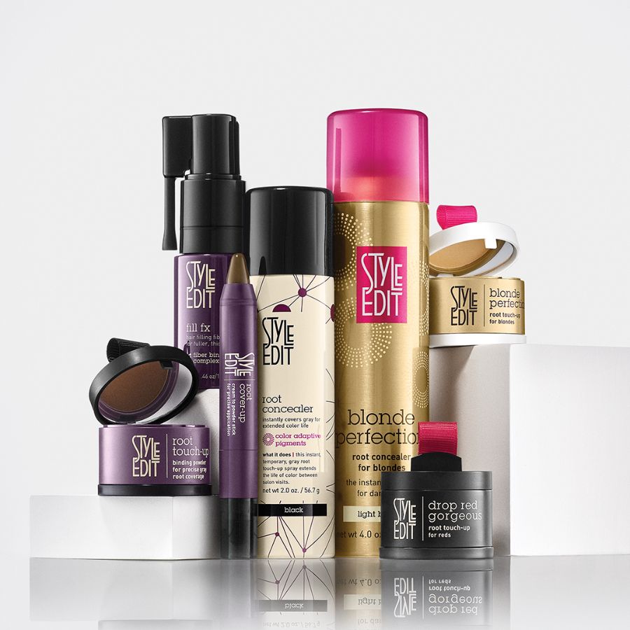 Brunette Travel Duo: Touch Up Powder and Travel Sized Concealer Spray