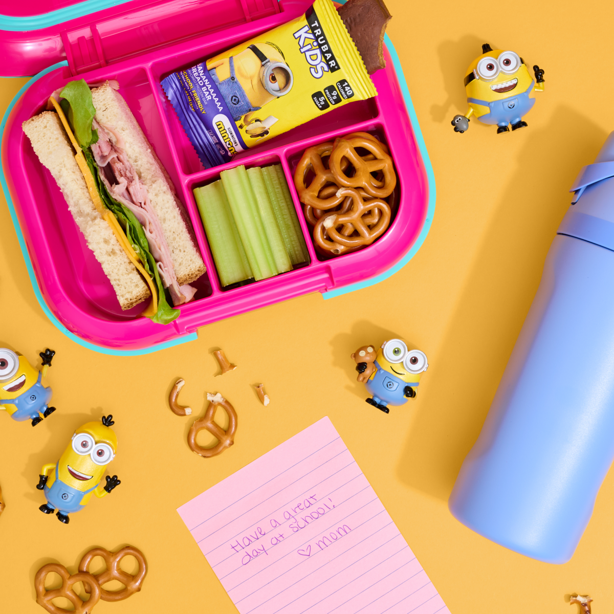 NEW! TRUBAR KiDS Minions - Banana Bread Bar