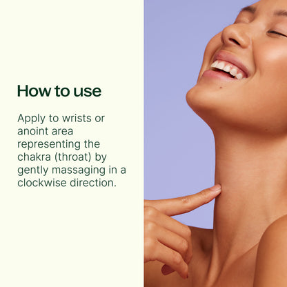 True Expression (Throat Chakra) Essential Oil Pre-Diluted Roll-On