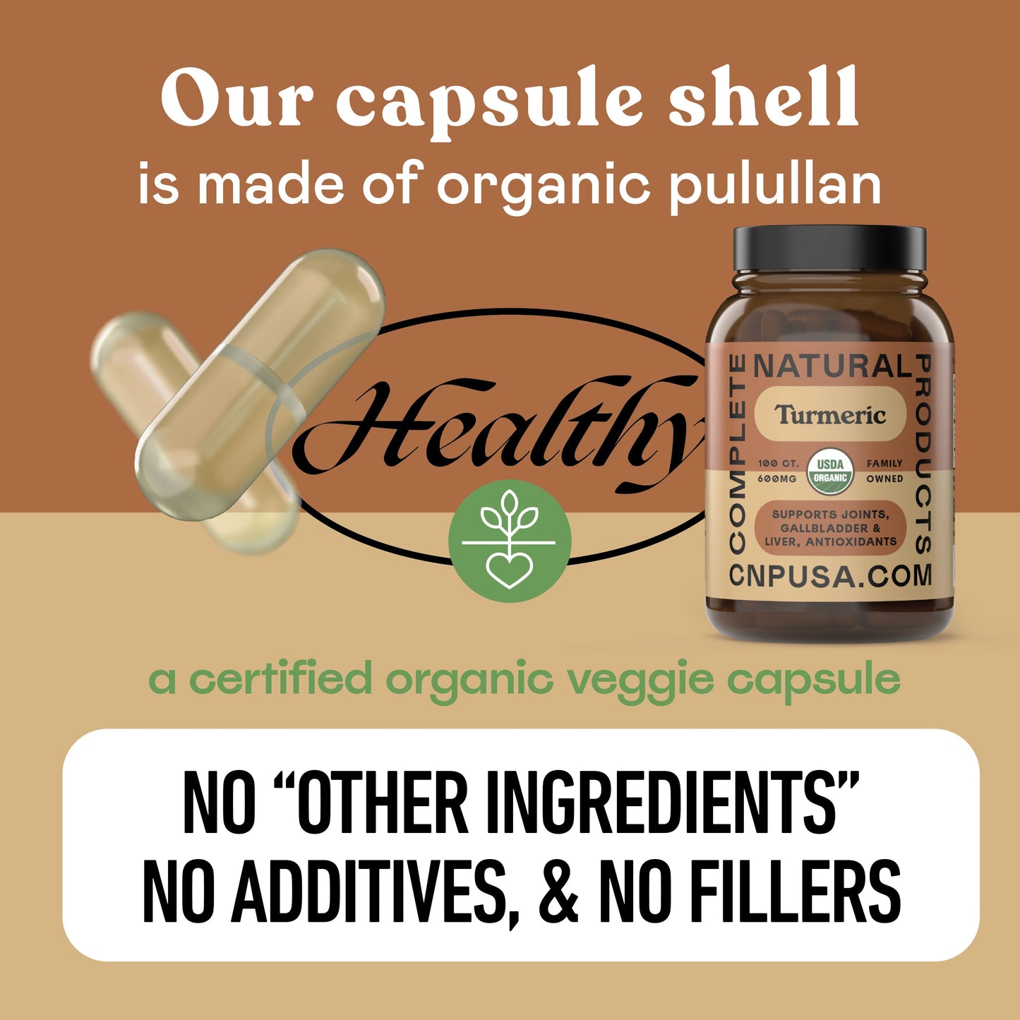 Organic Turmeric Capsules