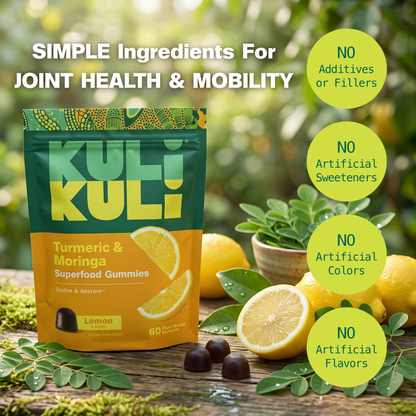 Turmeric & Moringa Gummies for Joint Health