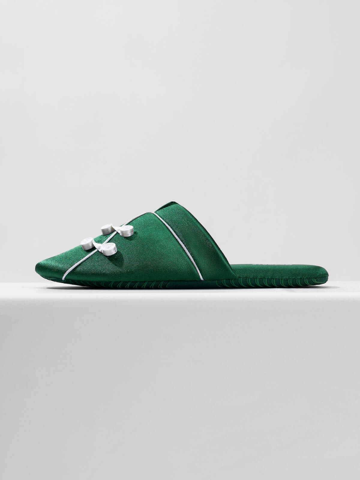 Qipao Collar Buckle Asian Style Slippers