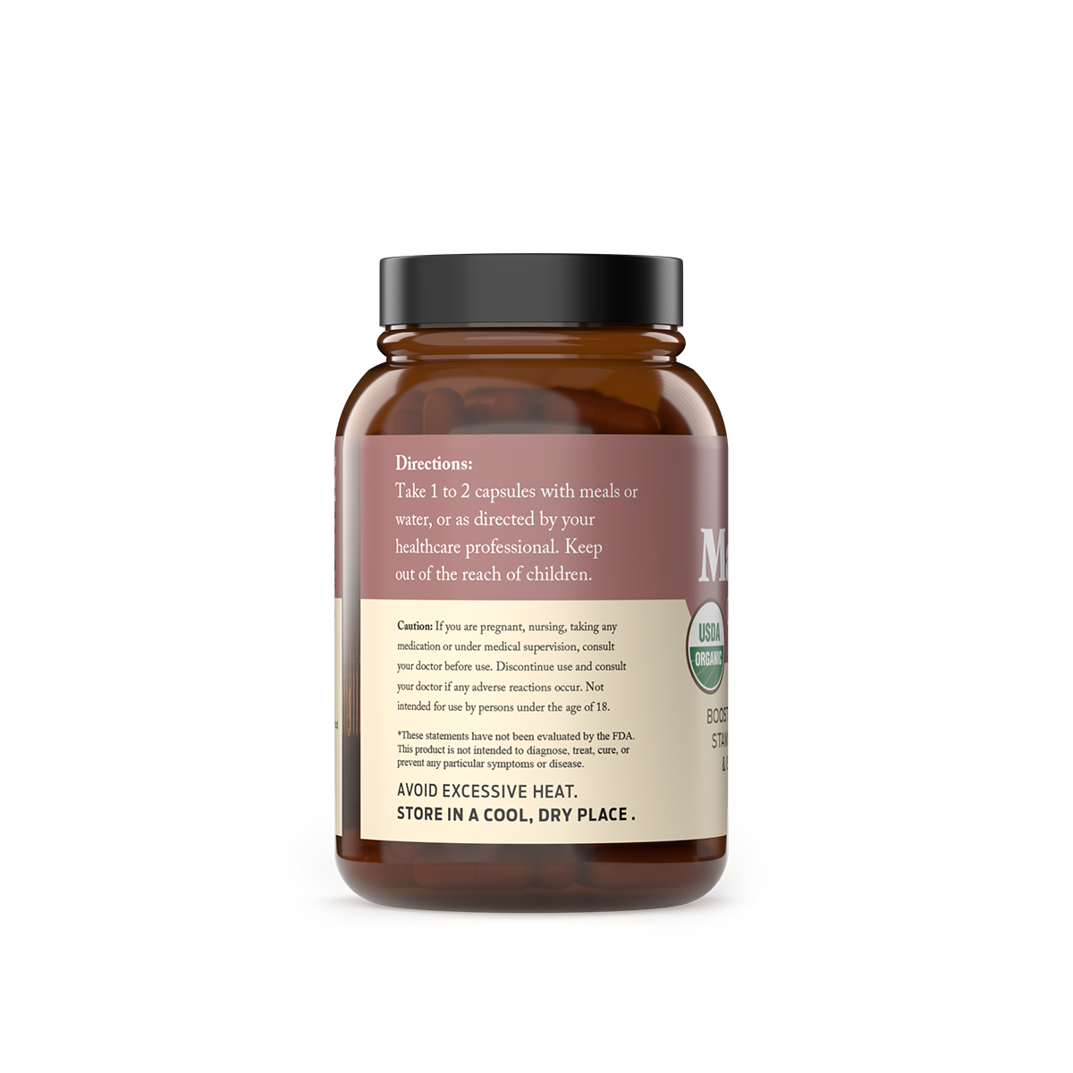 Organic Maca Root Capsules
