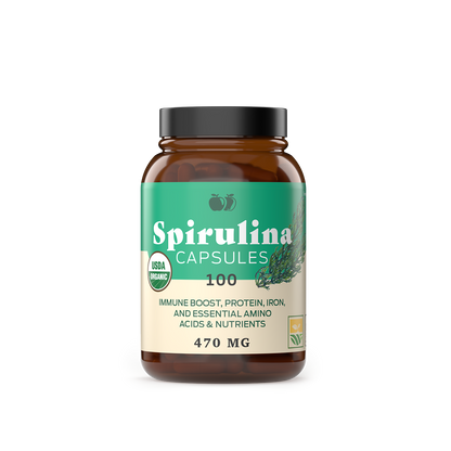 Organic Spirulina Capsules