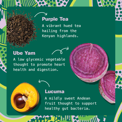 Ube Coconut Latte for Heart Health