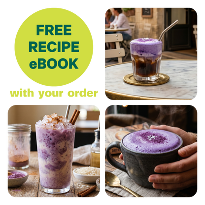 Ube Coconut Latte for Heart Health