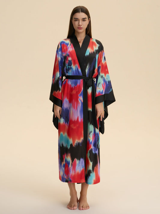 Aurora Flow Kimono Robe