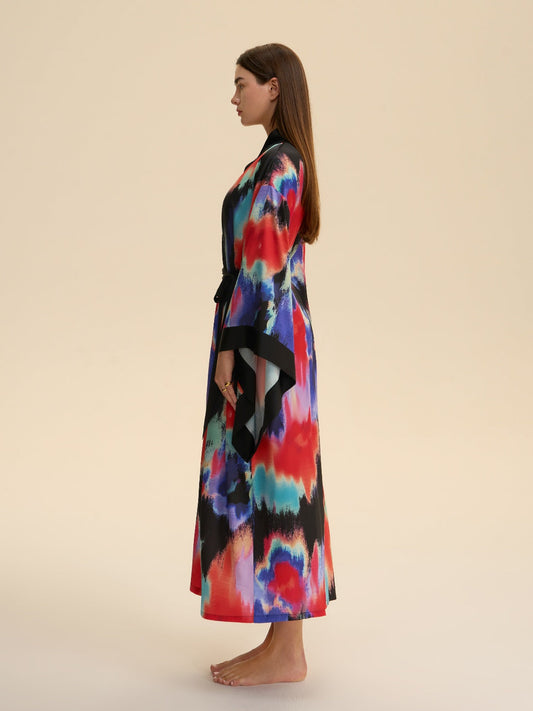 Aurora Flow Kimono Robe