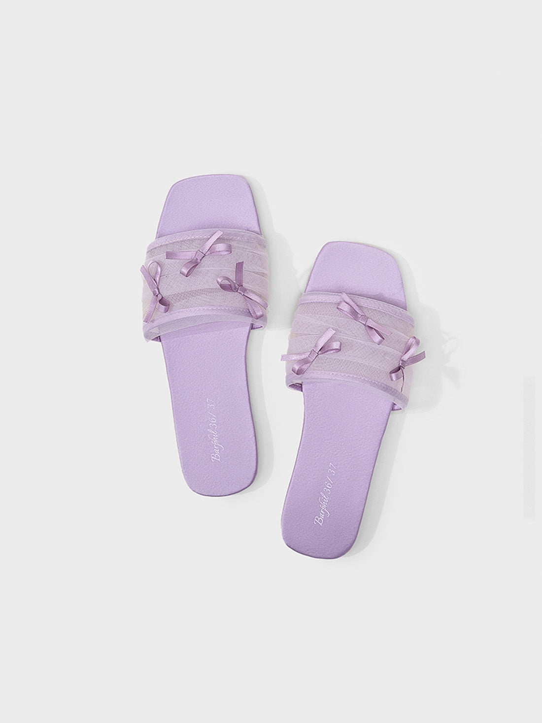 Chaussons Maison Nœud en Résille Fée