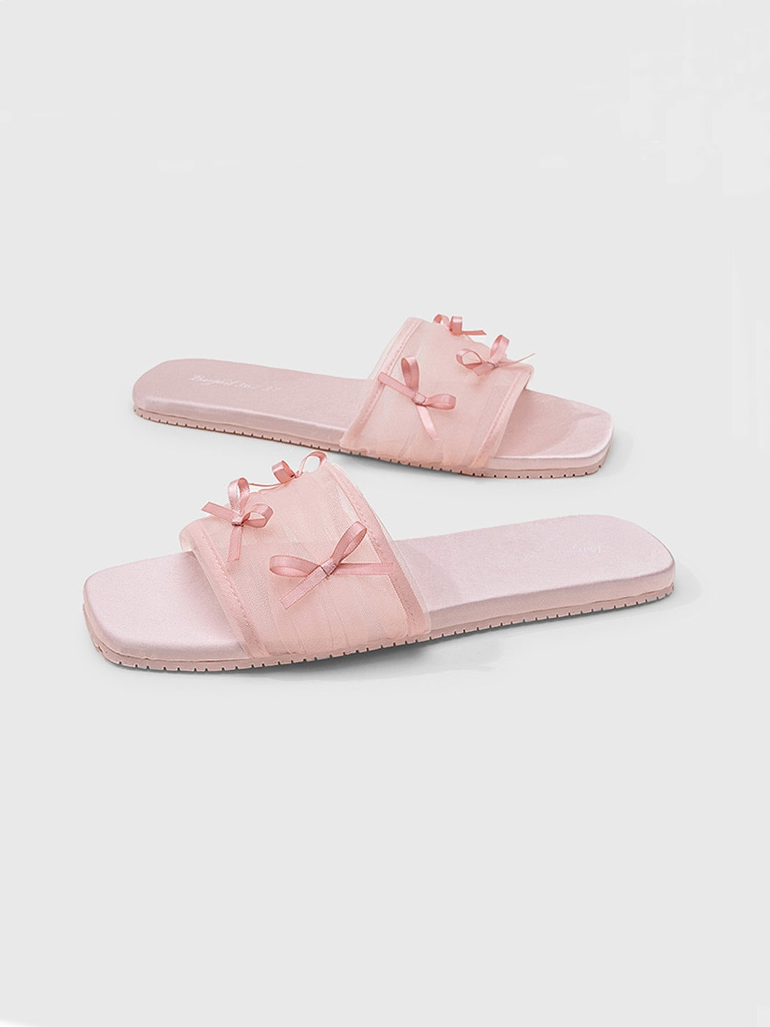 Chaussons Maison Nœud en Résille Fée
