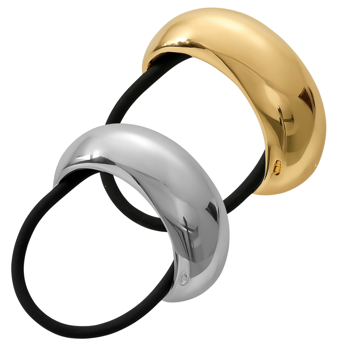 Luna Metallic Hair Ties - 2pk