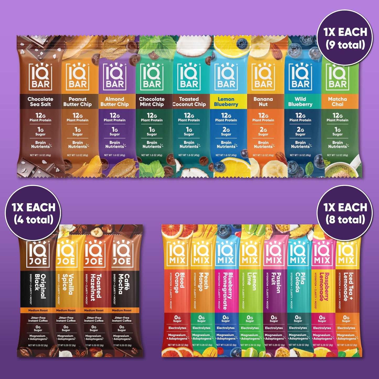 Ultimate Sampler (9 Bars + 12 Sticks)