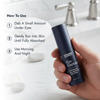 Grooming Lounge Eye Captain - Energizing Under Eye Cream For Men