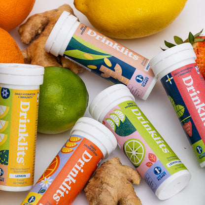 Hydration + Immunity Bundle: Tablets in 5 Flavors - 5 Tubes | 50 Servings