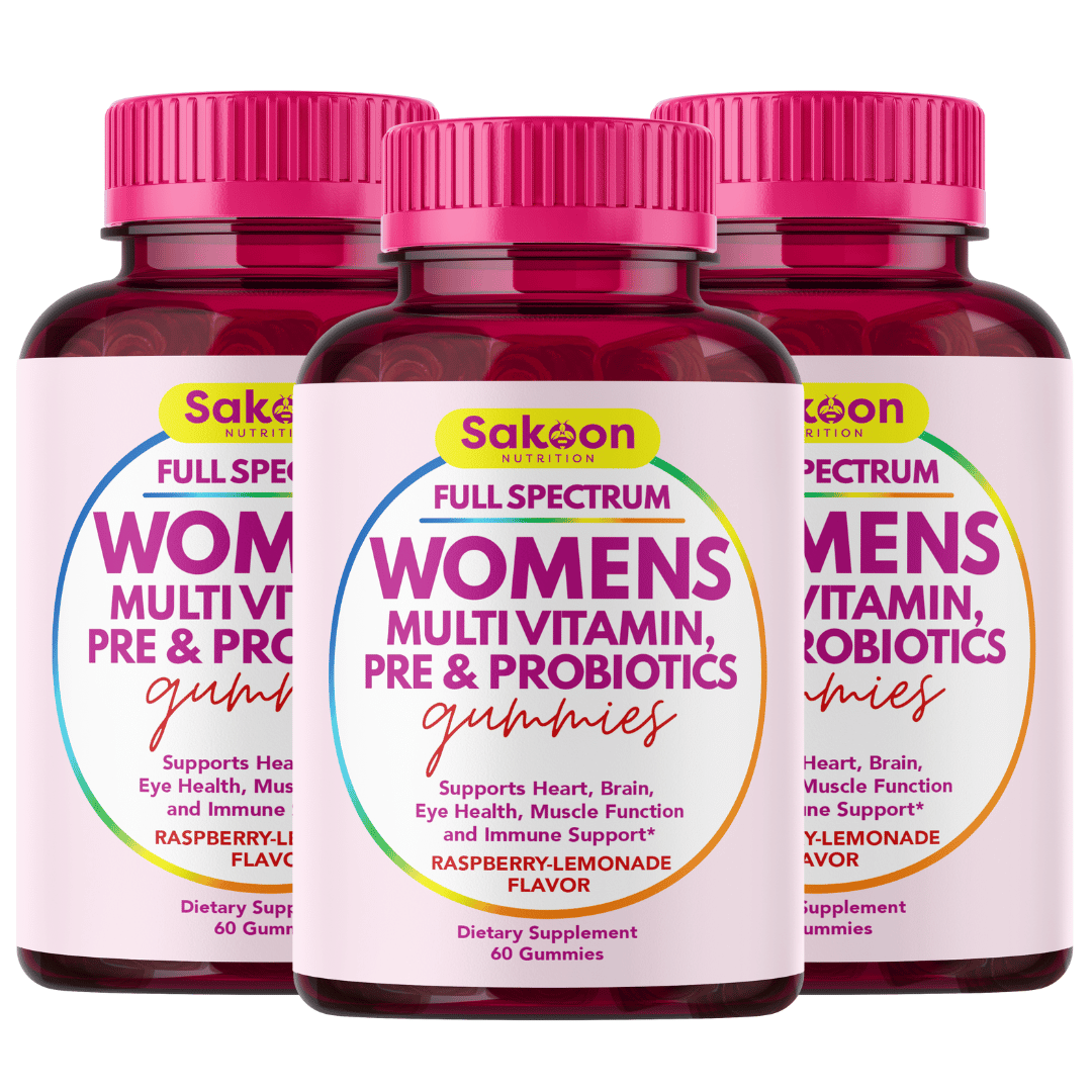 Women’s Multivitamin Gummies with Beauty, Energy & Digestive Support