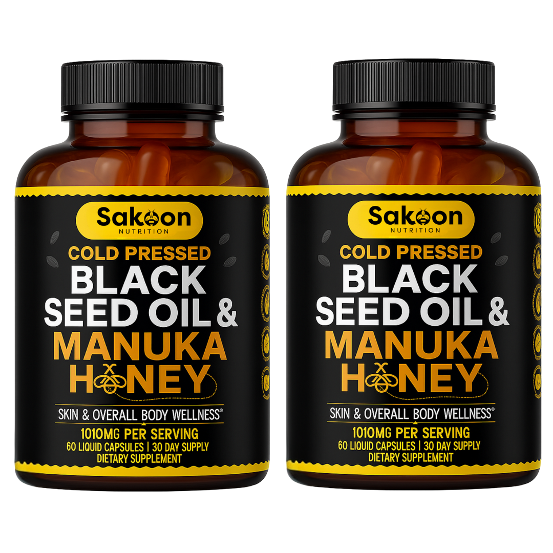 Black Seed Oil & Manuka Honey Capsules