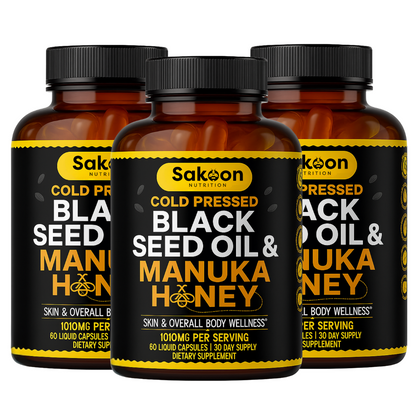 Black Seed Oil & Manuka Honey Capsules