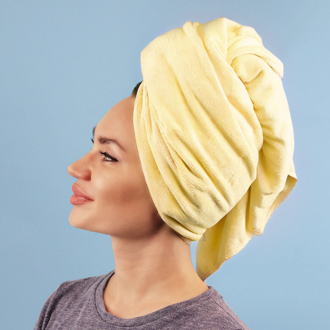 Toalla de microfibra para el cabello