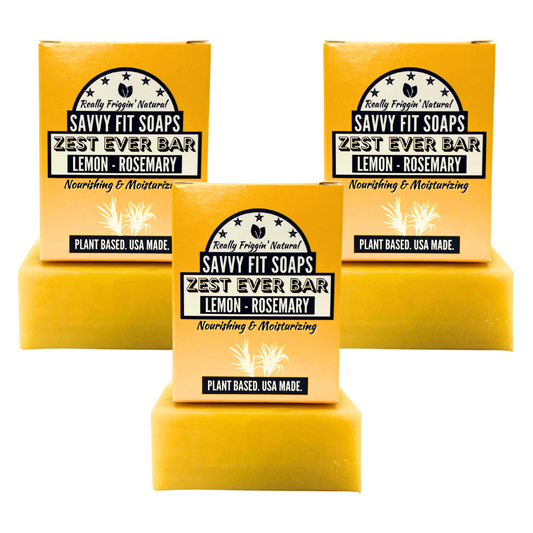 ZEST EVER BAR TRIO -  Lemon & Rosemary
