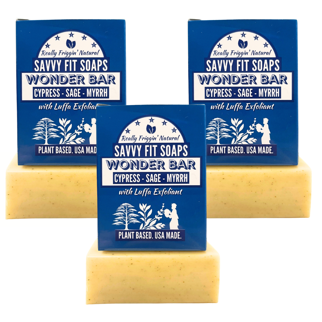 WONDER BAR TRIO - Cypress - Sage - Myrrh - Laurel Leaf - Lime