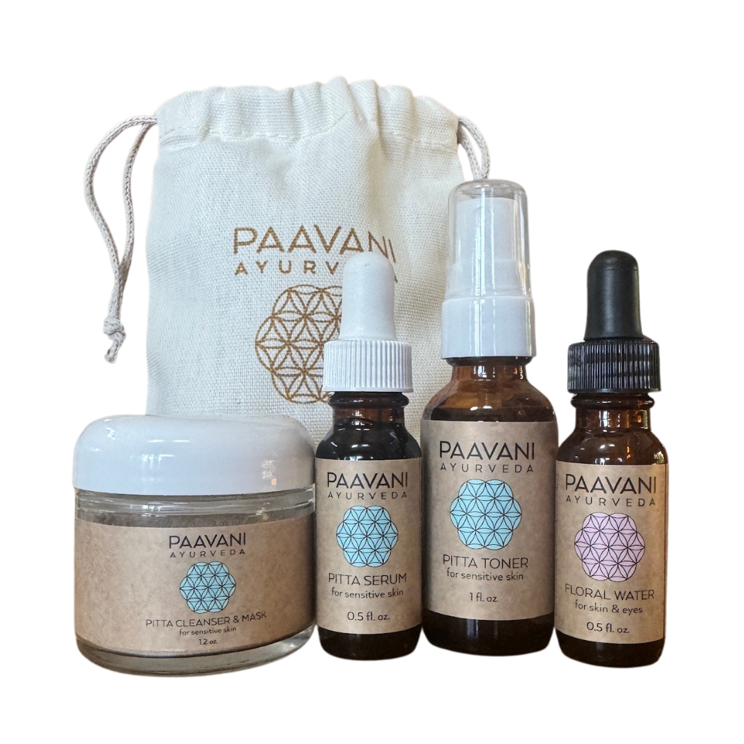 Pitta Skincare Ritual | Ayurvedic Set for Sensitive & Reactive Skin