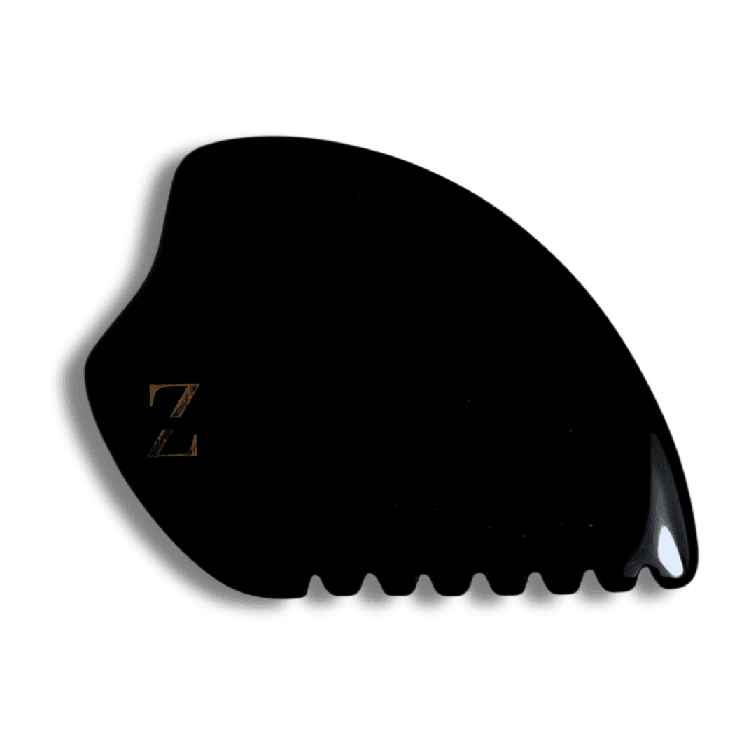 Bian Stone Gua Sha with Teeth