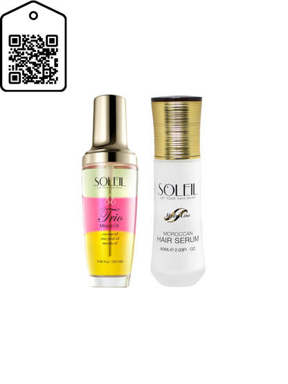 Trio Oil/Moroccan Hair Serum Bundle