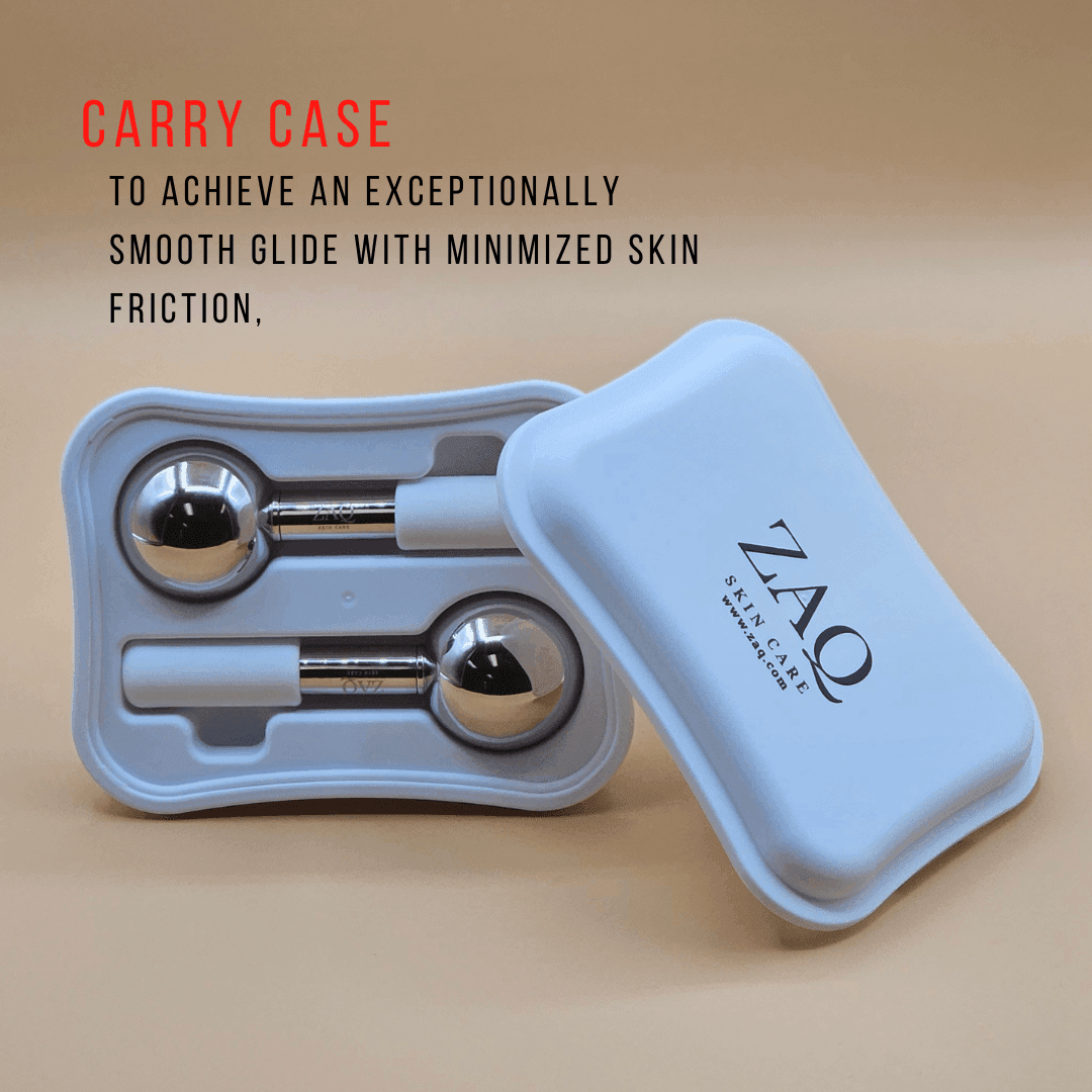 ZAQ Icy Steel Cryo Ice Globes: Ultimate Facial Cryotherapy Tool