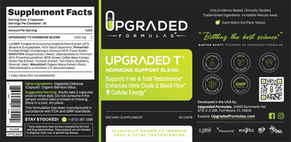 Upgraded T: Complete Hormone Support for Men and Women