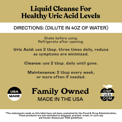 Uric Acid Complete - 16oz Glass Bottle