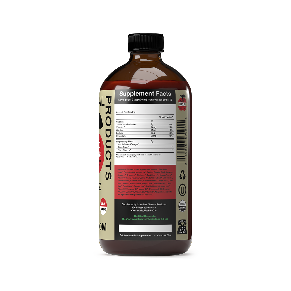Uric Acid Complete - 16oz Glass Bottle