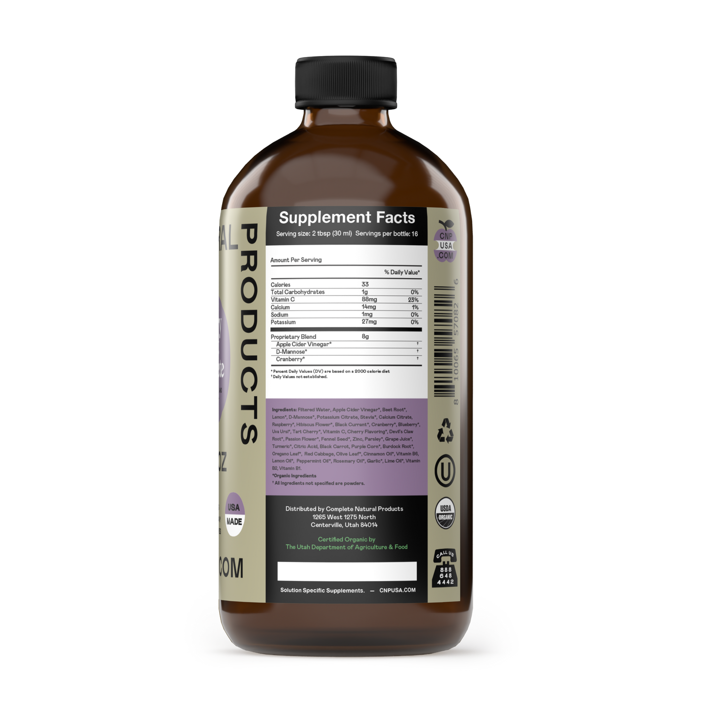 Urinary Tract Complete - 16oz Glass Bottle