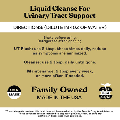 Urinary Tract Complete - 16oz Glass Bottle