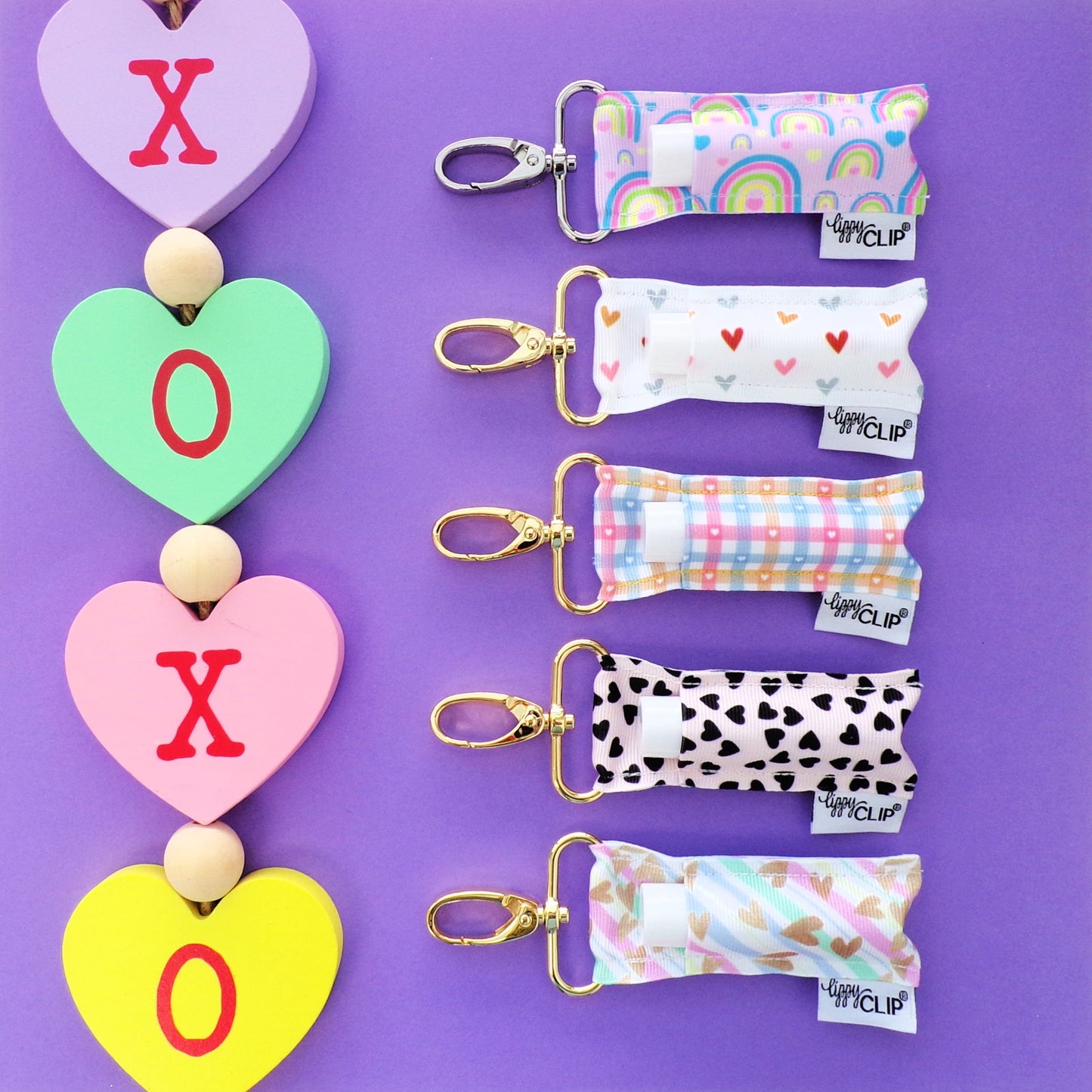 Heart Throb LippyClip® Lip Balm Holder