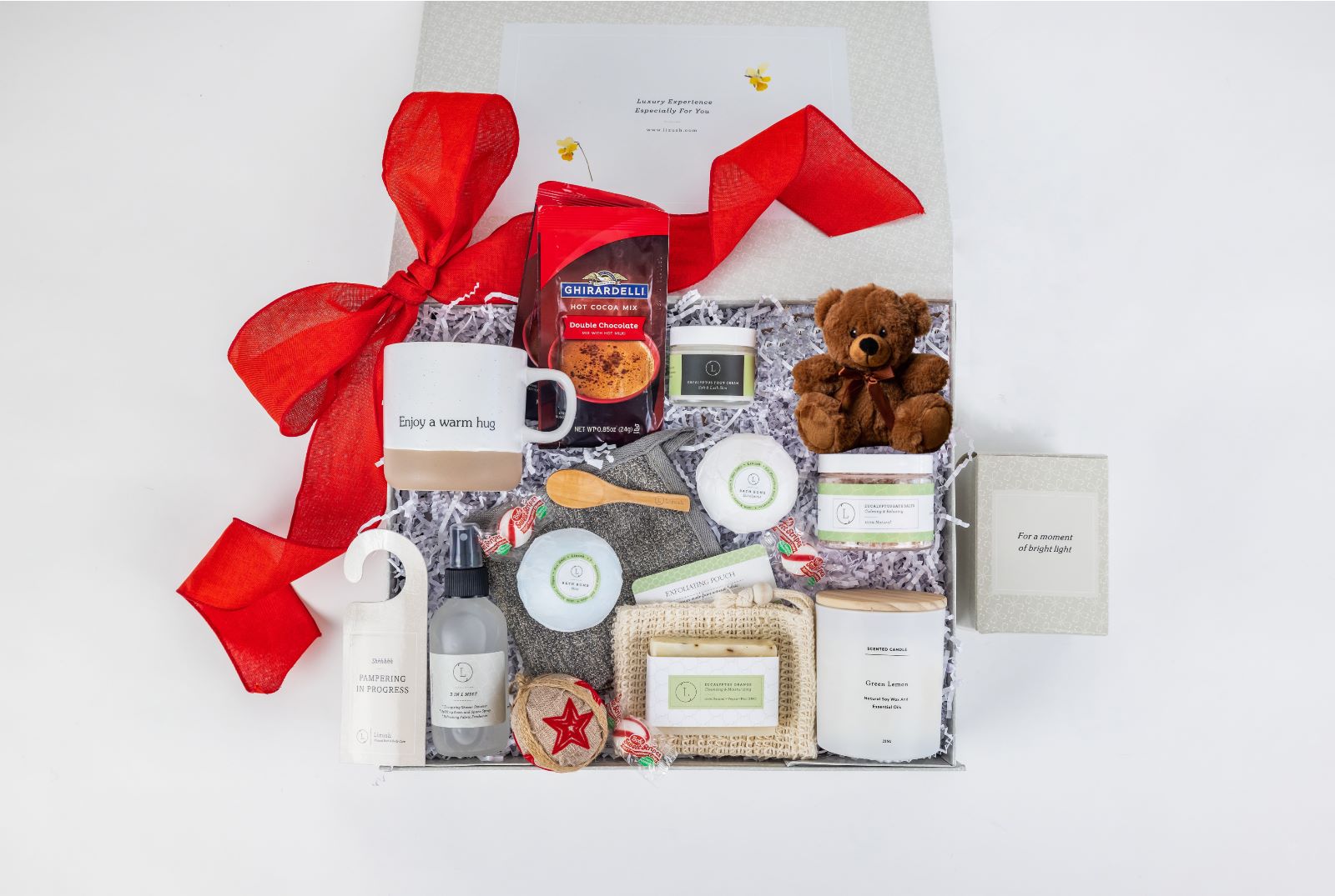 Sending a BIG hug Luxury Gift Spa Set - Full on Pampering