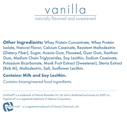 Bebida dietética Biocare de vainilla con 30 g de proteína (14 porciones)