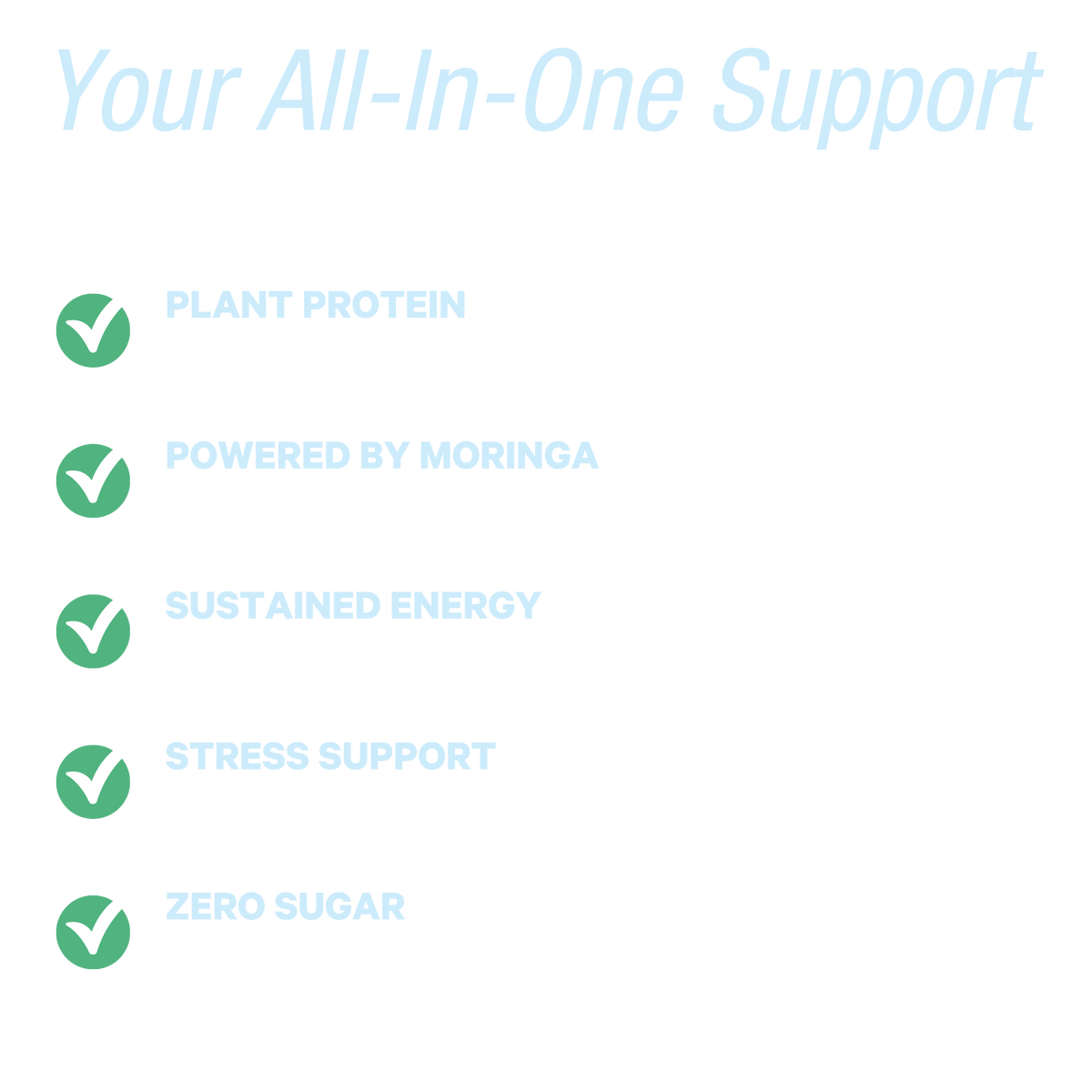 Energy Shake with Plant Protein (Creamy Vanilla)