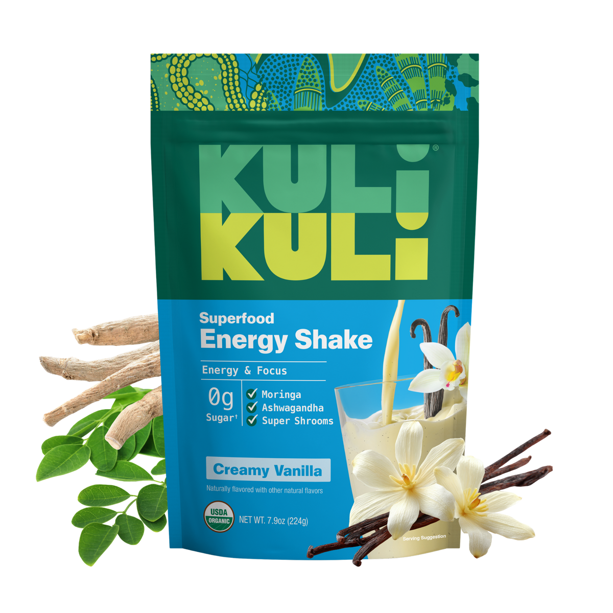 Energy Shake with Plant Protein (Creamy Vanilla)