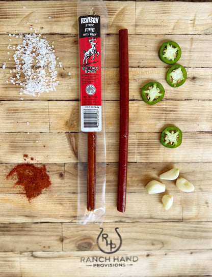 Cecina de venado (palito picante)