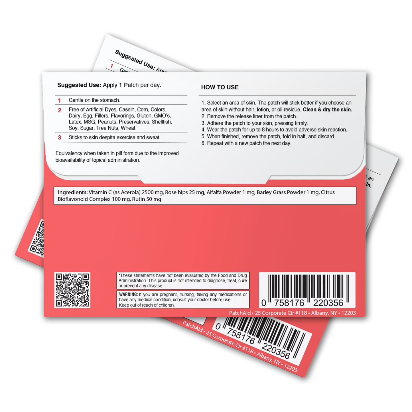 Antioxidant Vitamin Patch Pack