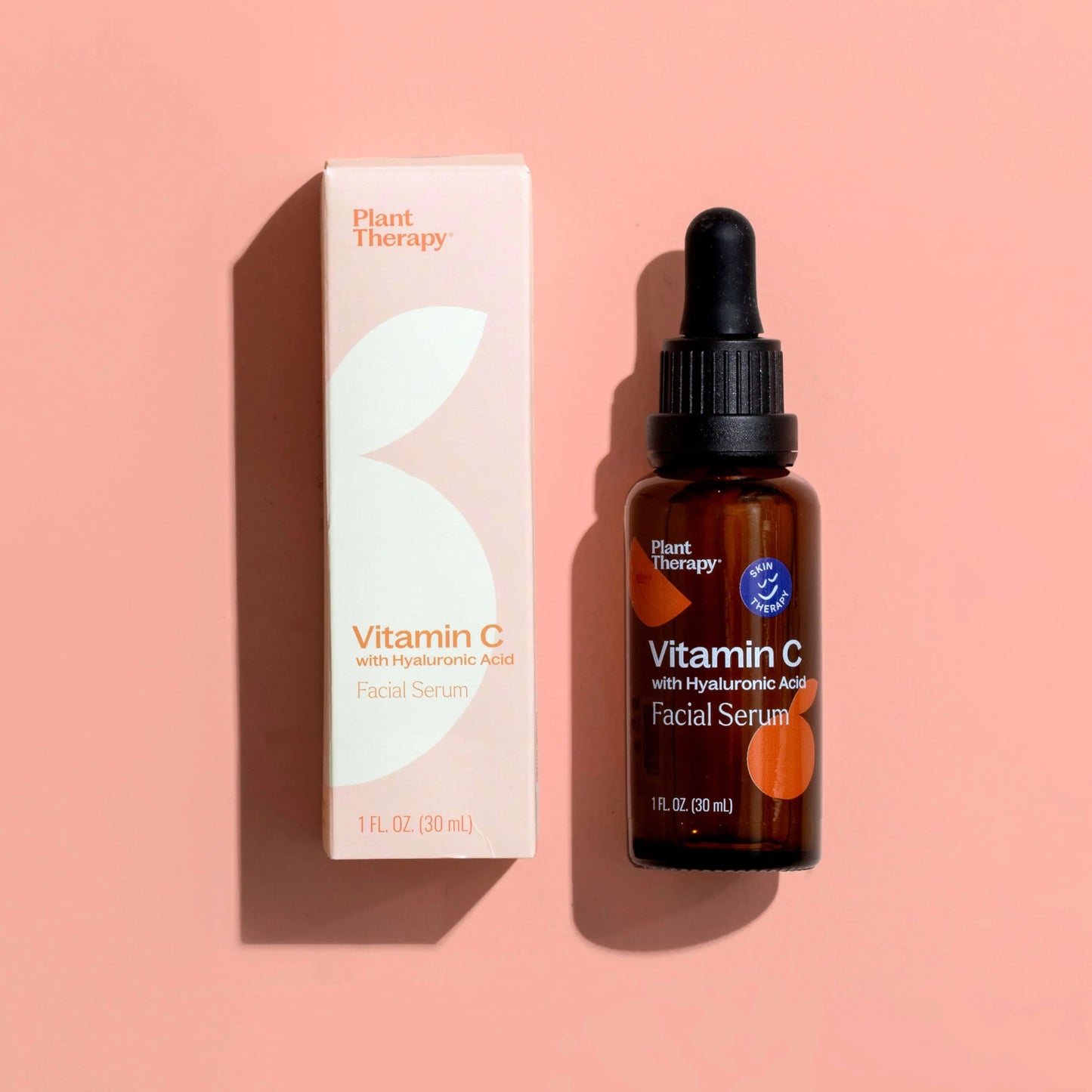 Suero facial de vitamina C con ácido hialurónico