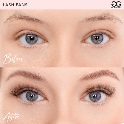 Off the Tray 6D Heat Bonded PreMade Lash Fans